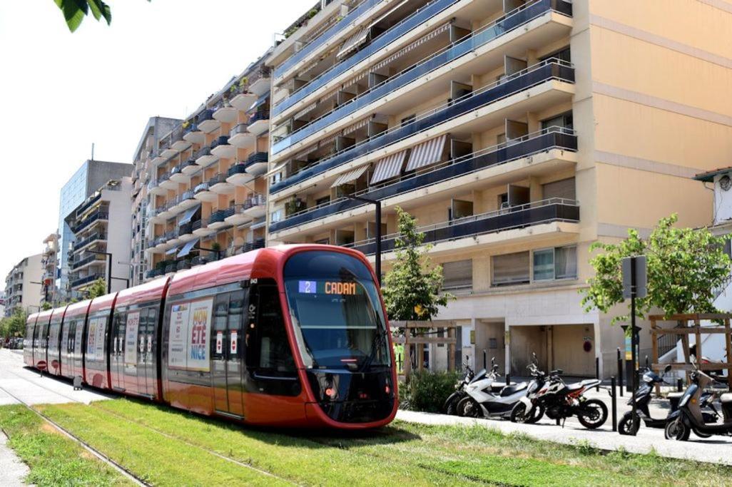 Grand Studio Nice Proche Plages Et Promenade Des Anglais公寓 外观 照片